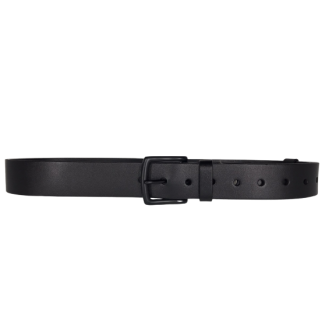 Pasek męski ze skóry naturalnej blanszowej jucht 40mm x 4mm czarny